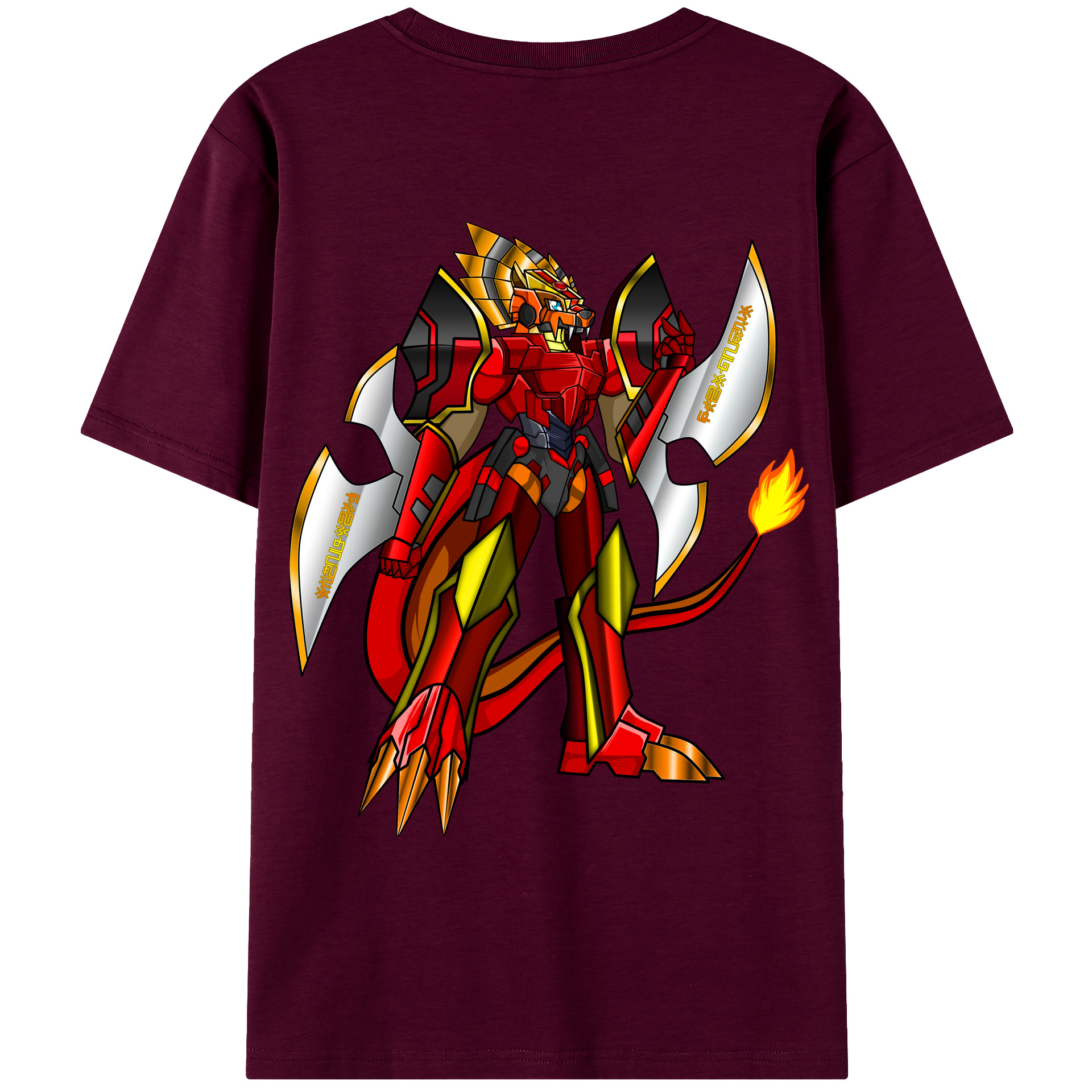 （画像用） Digimon デジタルモンスター/デジモン レディース半袖Tシャツ(バックプリント)
